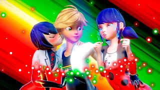 Miraculous Ladybug Marinette x Adrien x Kagami  TRIO TRANSFORMATION [upl. by Ssej]