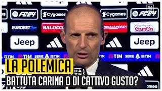 quotGUARDIE e LADRIquot la BATTUTA di ALLEGRI che fa INC4ZZ4RE gli INTERISTI [upl. by Nemaj]