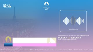 Igrzyska Olimpijskie Paryż 2024  Polska  Włochy  Siatkówka Na Żywo [upl. by Roderigo243]