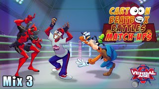 Goofy and Deadpool Beatbox  Cartoon Beatbox Battles Match Ups [upl. by Yann]