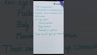 How to write English writing neatly ll learn writing l what is communication [upl. by Dominick200]