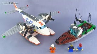 LEGO City Coast Guard Plane 60015 set review [upl. by Anayet]