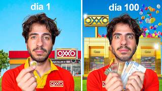 Día 1 vs 100 de mi nuevo oxxo [upl. by Owens758]