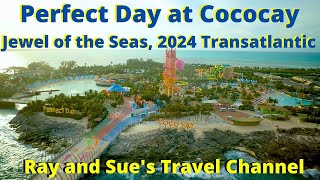 Perfect day at Cococay Jewel of the Seas 2024 [upl. by Perle]