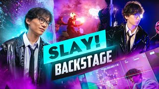 СНЯЛИ КЛИП НА БИЛЛБОРД ТРЕК SLAY BACKSTAGE [upl. by Nelram]