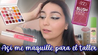 Mi maquillaje para el Mes de AGOSTO maquillaje del taller [upl. by Terpstra]