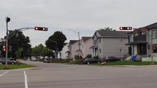 Gentrols with Older Indication Arrangements Performing Leading and Lagging Right Turn Overlaps [upl. by Gabriele]