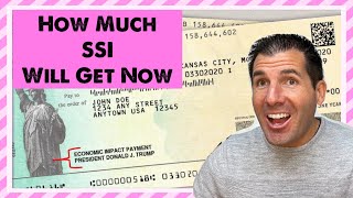 How Much SSI Will Get Now  Supplemental Security Income [upl. by Yreffej176]