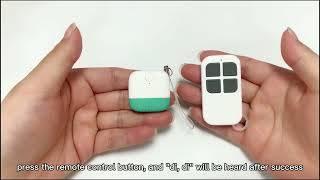 Mini Whistle Anti Lost Alarm Indoor Key Finder Keychain With Remote Anti LostKeychainKey Fin [upl. by Antonia]