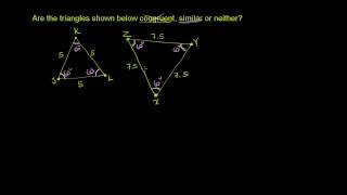 Congruent and Similar Triangles [upl. by Teteak70]