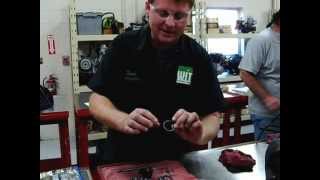 Part 02 How to install a Flywheel from a Harley vtwin SampS Revtech EVO Cases [upl. by Salamone]