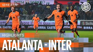 ATALANTA 12 INTER  HIGHLIGHTS  SERIE A 2324 ⚫🔵🇬🇧 [upl. by Ailev]