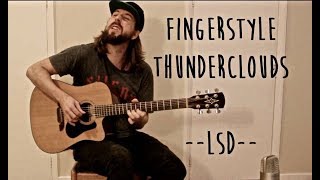 Thunderclouds LSD fingerstyle solo guitar [upl. by Fulvia973]