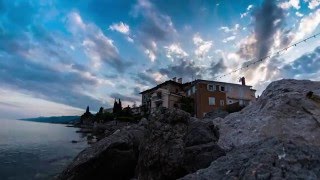 Timelapse  4K  Volosko  Croatia  Hrvatska  Timelapse photography [upl. by Fabrin433]