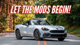 Fiat 124 Spider Abarth  Eurocompulsion Phase 1 Power Package Unboxing [upl. by Mateusz]