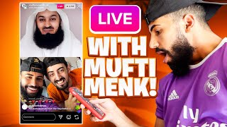 I Went On Instagram LIVE With Mufti Menk [upl. by Lebatsirhc]