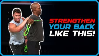 How to Do a Band PullApart for a Stronger Back  Resistance Bands Workout  Fun Fitness Bros [upl. by Gothurd]