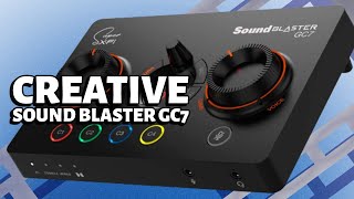 Ten sprzęt ma wszystko Ciekawa karta dźwiękowa Creative Sound Blaster GC7 [upl. by Lokim]