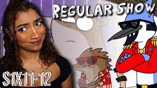 Imagine ur own BODY running from you xx  Regular Show S1x1112 ReactionCommentary [upl. by Hedwiga]