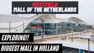 Westfield Mall of The Netherlands  Leidschendam The Hague   Walking Tour 🇳🇱 [upl. by Ydnerb168]