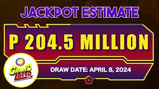 LIVE PCSO 200 PM Lotto Draw  April 8 2024 [upl. by Ellebana]