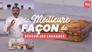 La meilleure façon de Réussir ses lasagnes  750g [upl. by Mikal]