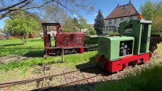 Feldbahn im Modell GärtnereiFeldbahn Plaußig [upl. by Adleremse614]