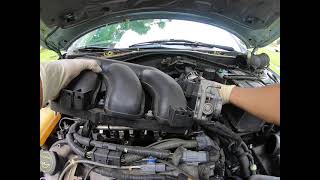 20022006 Mazda 6 spark plugs replacement PT 1 [upl. by Aenet]