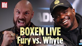 Fury vs Whyte Der größte BoxFight seit 1993 – LIVE bei BILD [upl. by Monty]