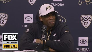 Postgame Interview Deion Sanders on Colorados near comeback vs USC amp Omarion Millers heroics [upl. by Notsob]