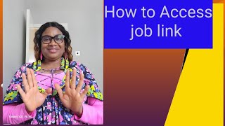 How to Access study abroad a job Abroad link and apply [upl. by Gnex]