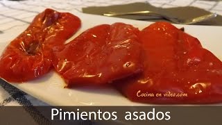 Pimientos asados al horno  Roasted Peppers TonioCocina 77 [upl. by Ancelin453]