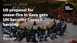 US proposal for ceasefire in Gaza gets UN Security Council backing  The Excerpt [upl. by Ledeen247]