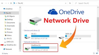 Map OneDrive as a Network Drive in Windows 10 8 7 [upl. by Swartz]