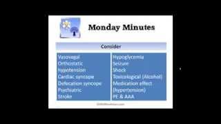 EMS Patient Assessment  Syncope [upl. by Enamrahc]