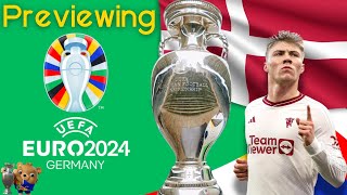 Euro 2024 Preview  Hojlund to fire Denmark to Glory [upl. by Elsinore600]