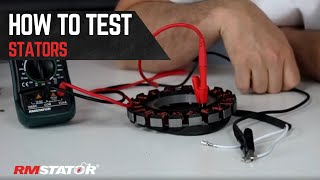 How to Test Stators for Motorcycle ATV UTV Snowmobile amp Powersports Engines [upl. by Lemyt]