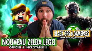 NOUVEAU ZELDA LEGO cest OFFICIEL amp INCROYABLE 😱 amp COD Black OPS 6 sur le GAMEPASS 😱 [upl. by Freddi328]