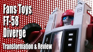 Fans Toys FT58 Diverge Swerve Rock FX Review [upl. by Trixy859]