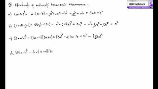 Formule de calcul prescurtat  exercitii rezolvate [upl. by Anaytat]