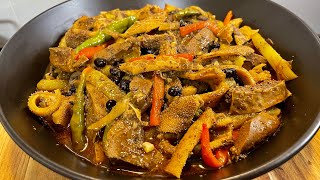 LAMANLOOB NG BAKA MASARAP PULUTAN at ULAM  PAKLAY NA BAKA l PULUTAN IDEAS l BEEF INNARDS [upl. by Isaak]