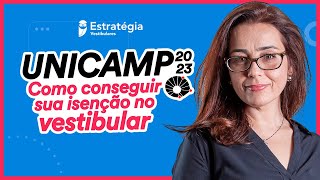 UNICAMP 2023  Como conseguir sua isenção no vestibular [upl. by Aidnis]