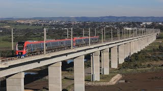 Biggest Railway Bridge in South Australia  Seaford Rail Extension [upl. by Aerdnahs]