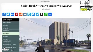 How to install Scripthookv and ScripthookvDotNet 2023 GTA 5 MODS [upl. by Fennelly]