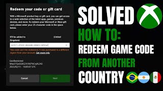 NEW METHOD HOW TO REDEEM ANY REGION XBOX CODES FOR CHEAP GAMES AND GAMEPASS [upl. by Eldon767]