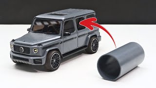 Hand made RC Benz G wagon from PVC  RC G63 from PVC [upl. by Alic196]