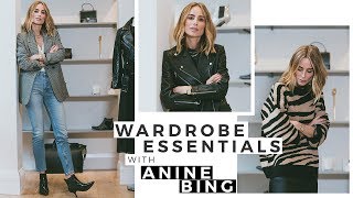 Capsule Wardrobe Essentials With Anine Bing [upl. by Thurston957]