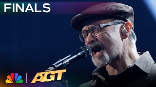 Janitor Richard Goodall Sings An Unforgettable Cover Of quotFaithfullyquot By Journey  Finals  AGT 2024 [upl. by Aticilef892]