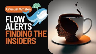 UNUSUAL WHALES Flow Alerts  Finding The INSIDERS [upl. by Lednor93]