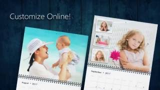 Calendar template 2019  Personalized photo calendars [upl. by Nonregla]